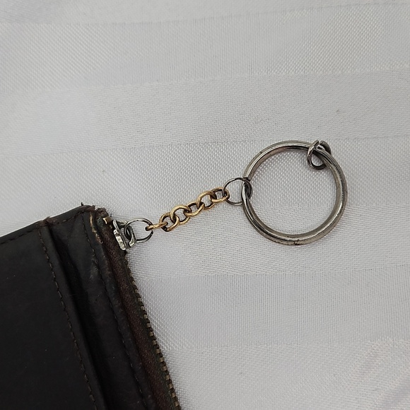 VINTAGE COACH MINI SKINNY # 6902 IN BROWN CARD CASE - Picture 3 of 8